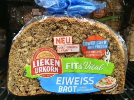 Lieken Urkorn Fit und vital Eiweißbrot