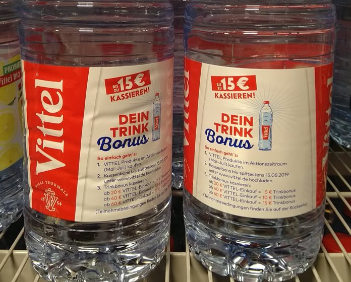 Vittel Bis Zu 15 Euro Trinkbonus Zuruck Hamsterrausch