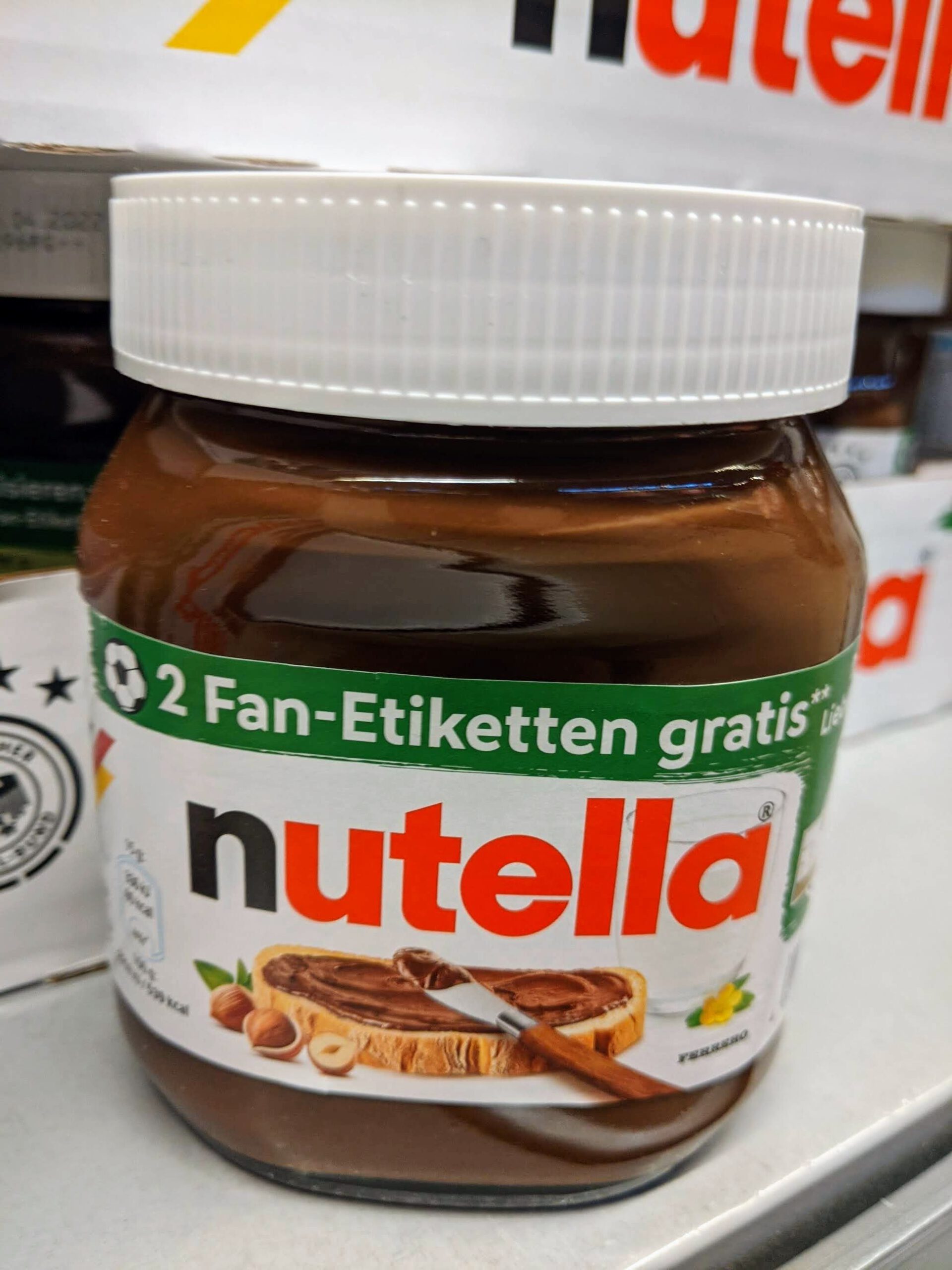 Nutella: Fan-Etiketten gratis | Hamsterrausch
