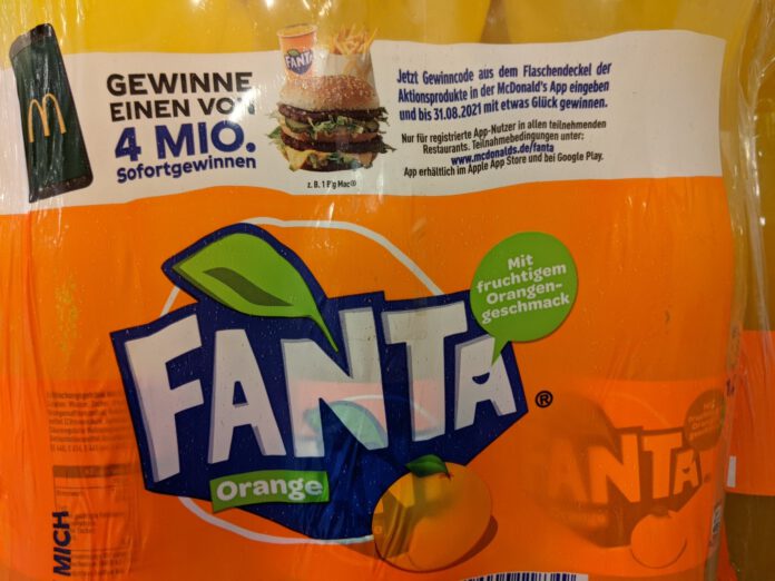 Flaschenuberraschen Mit Fanta Sprite Und Mezzo Mix Mcdonalds Produkte Gewinnen Hamsterrausch