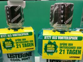 Listerine Rubbellos: 5000 Euro gewinnen