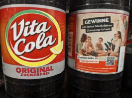 Vita Cola: Glamping-Urlaub gewinnen - Code eingeben