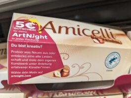 Amicelli: 5-Euro-Gutschein für ArtNight gratis