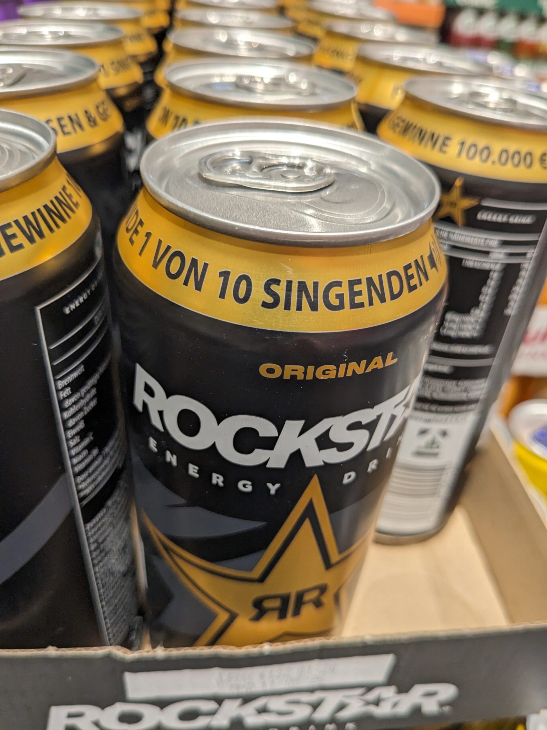 Rockstar Energy: Singende Dose finden - 100.000 Euro gewinnen