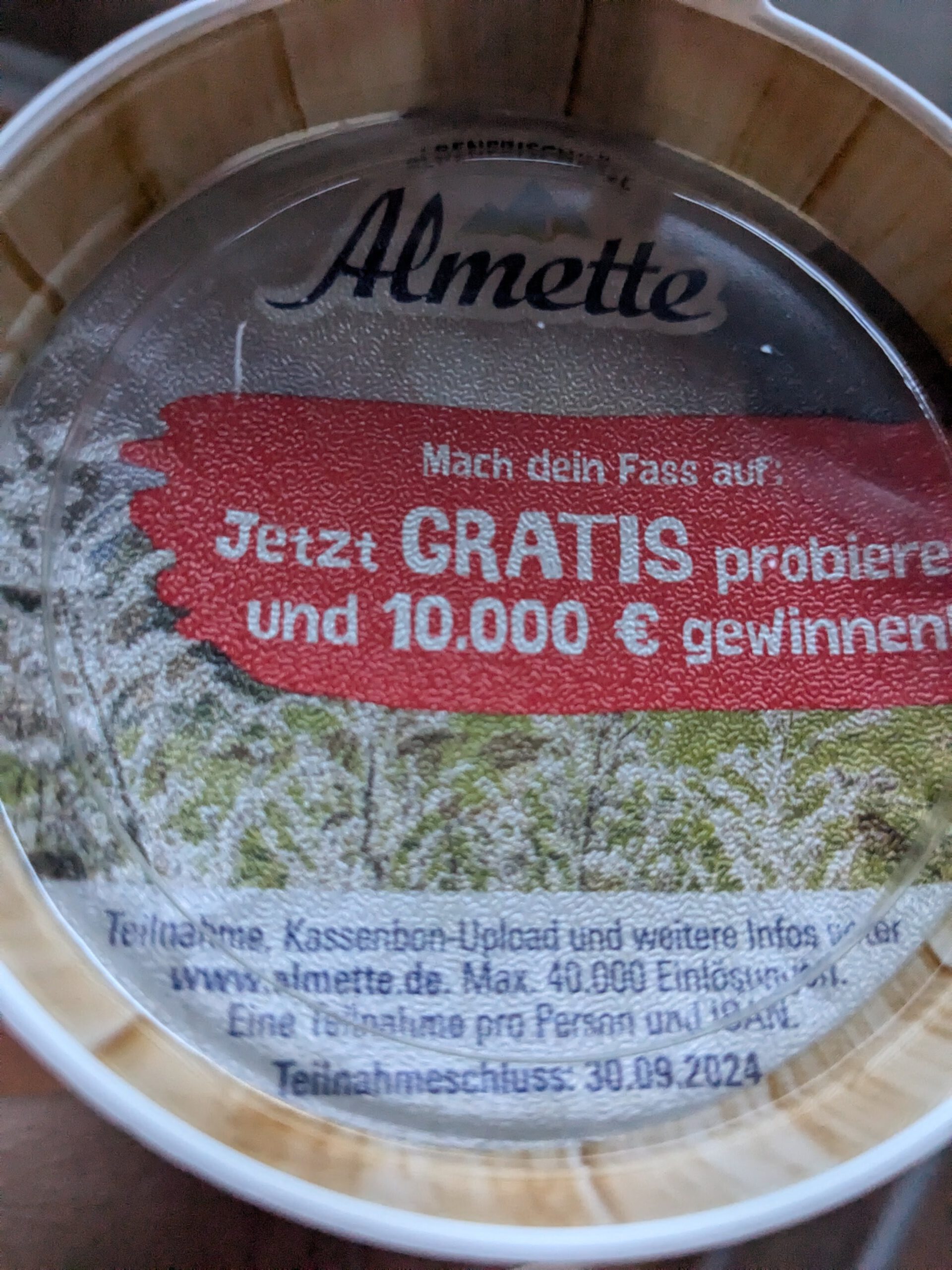 Almette gratis testen - 10.000 Euro gewinnen