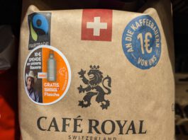 Cafe Royal: Sigg Trinkflasche gratis