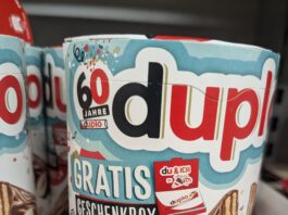 60 Jahre Duplo: Gratis Geschenkbox versenden