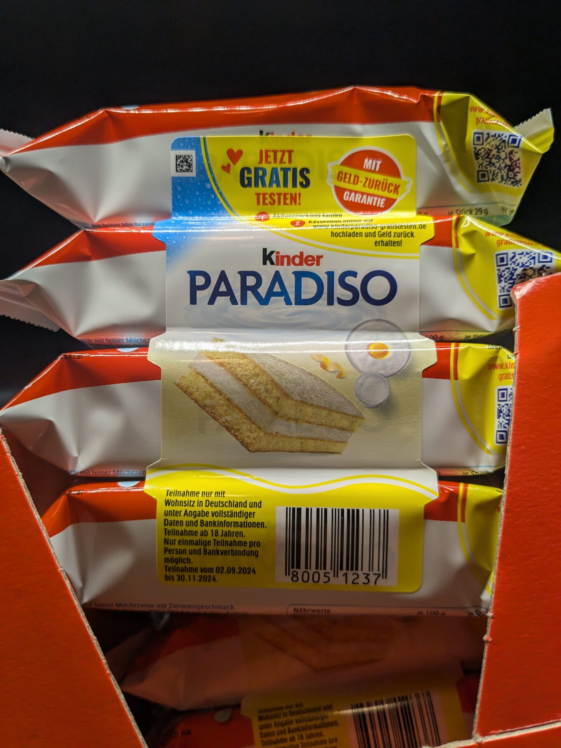 Kinder Paradiso gratis testen