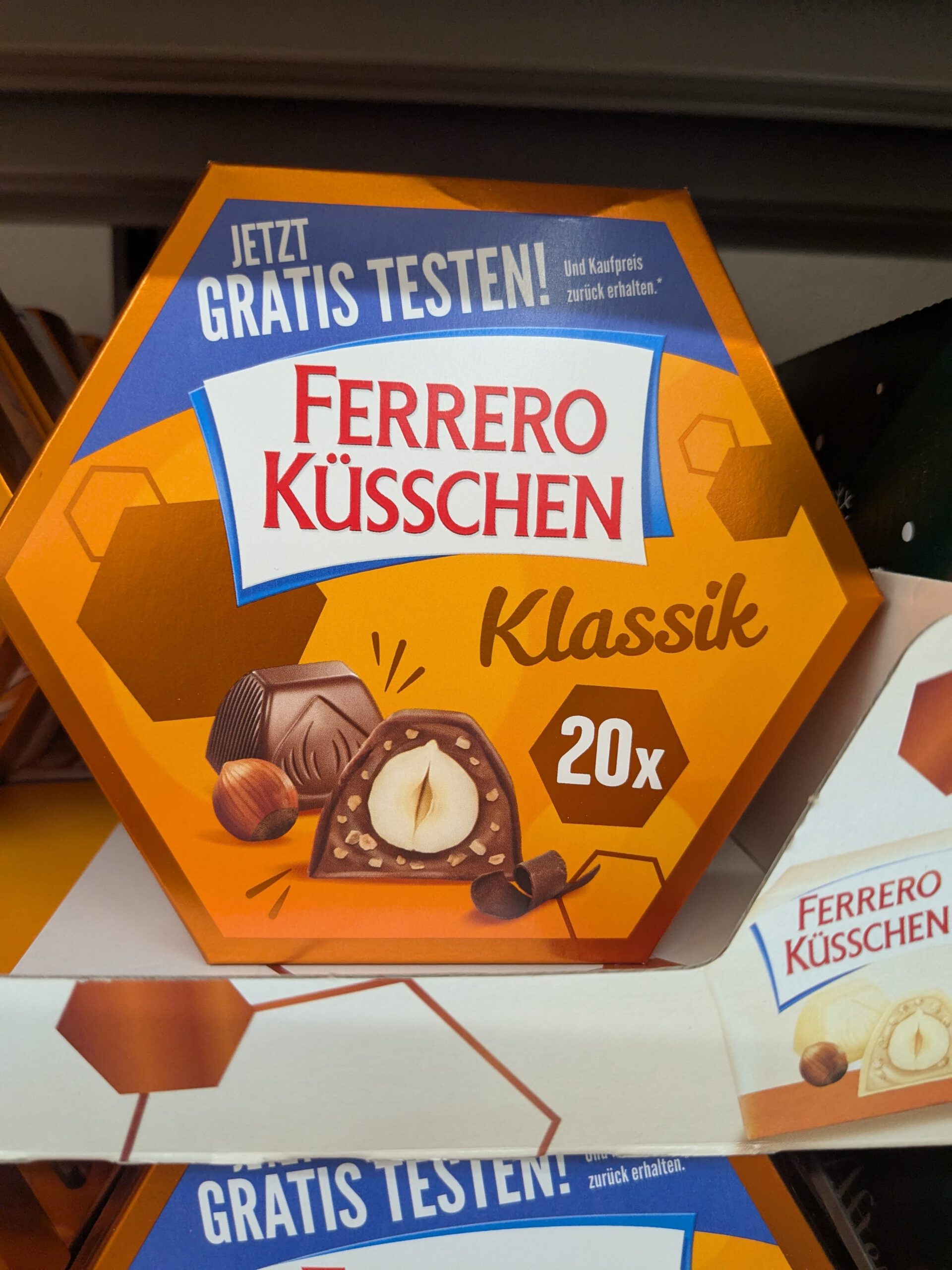 Ferrero Küsschen gratis testen