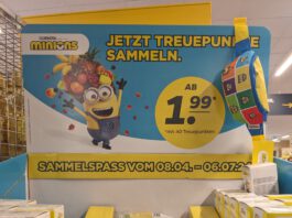 Netto Treueaktion mit Minions