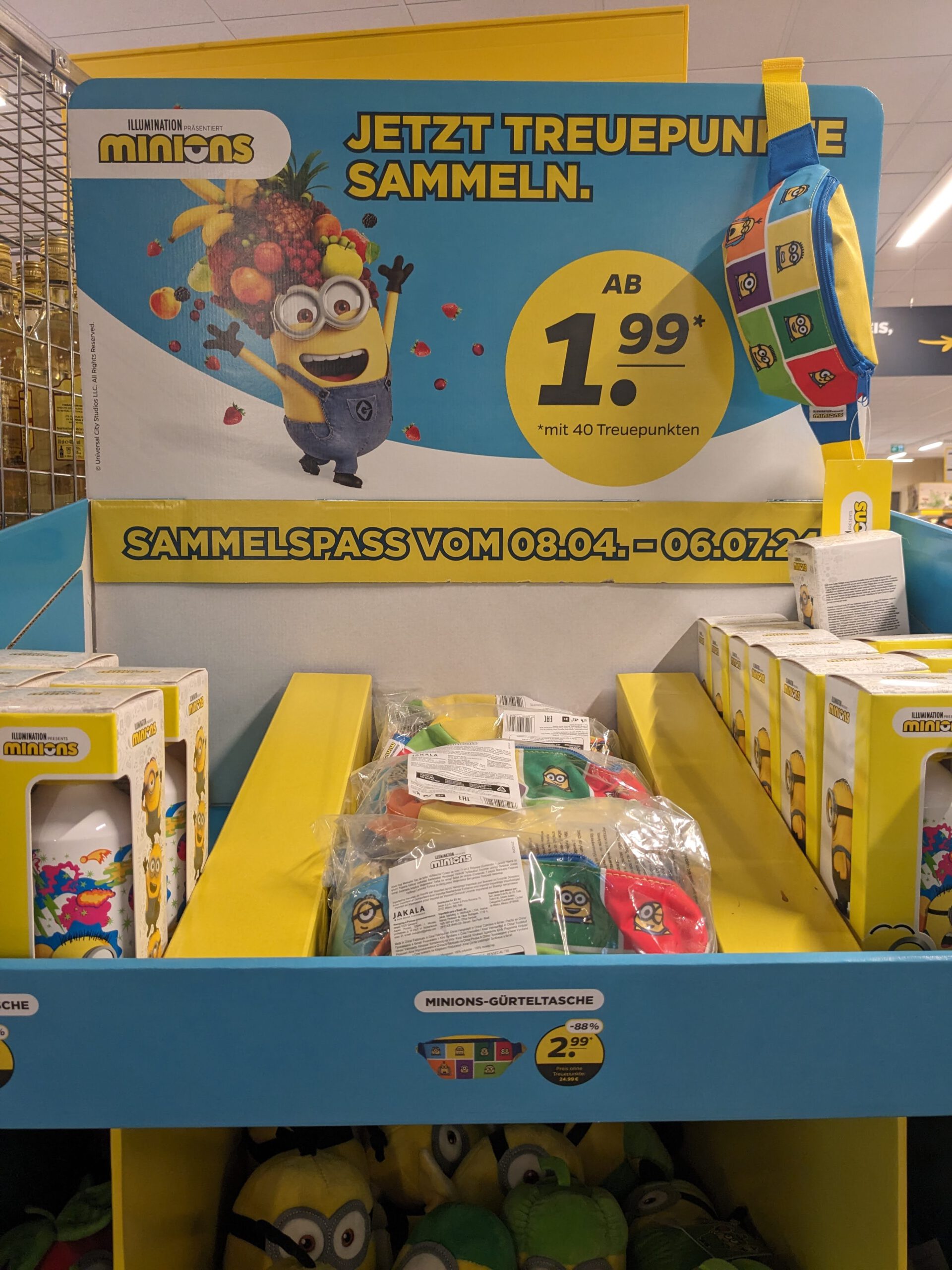 Netto Treueaktion mit Minions