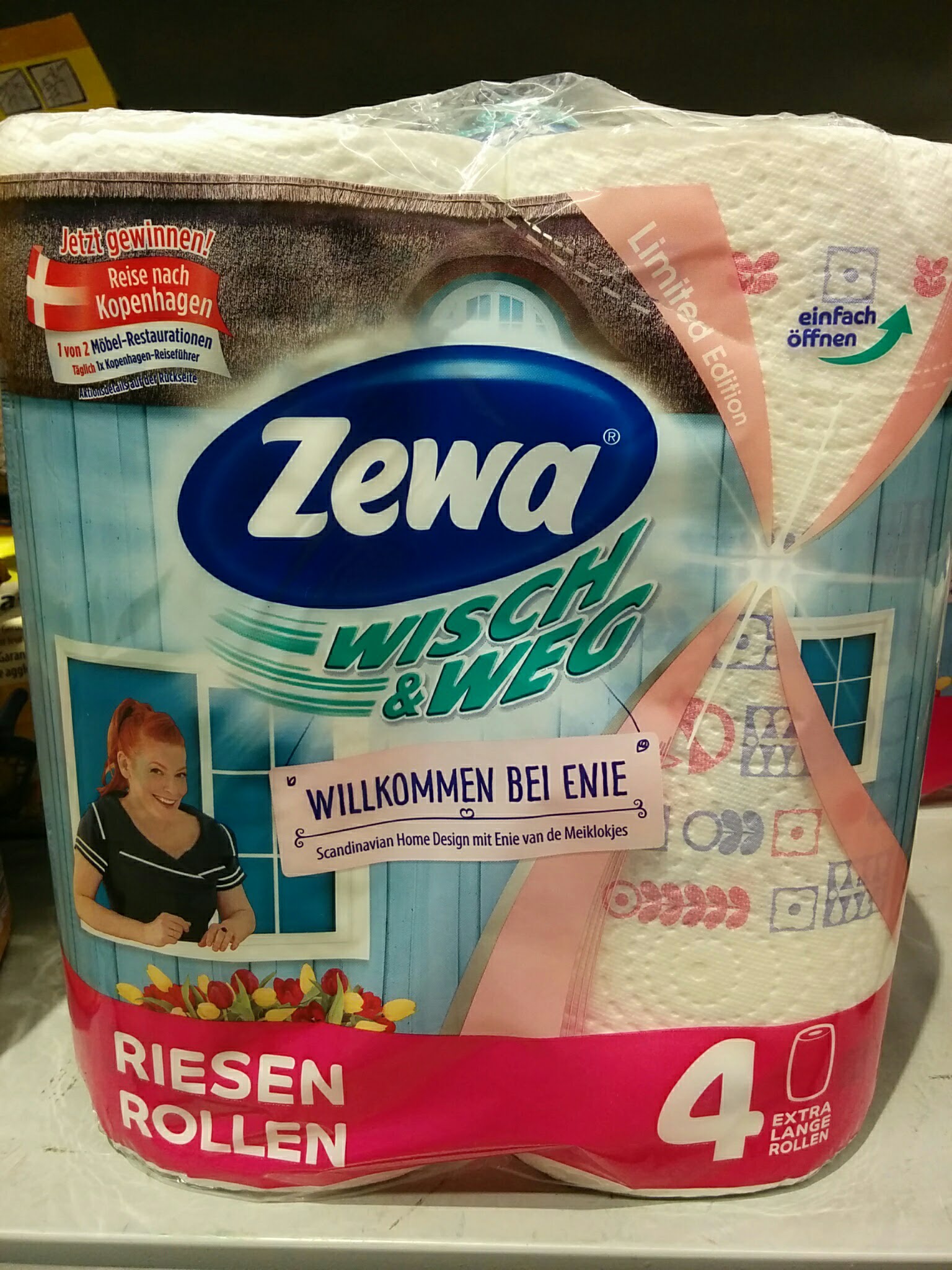 Zewa: Rewe-Gutschein gewinnen